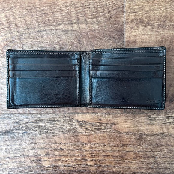 Coach Signature Bi-Fold Wallet - Picture 3 of 5